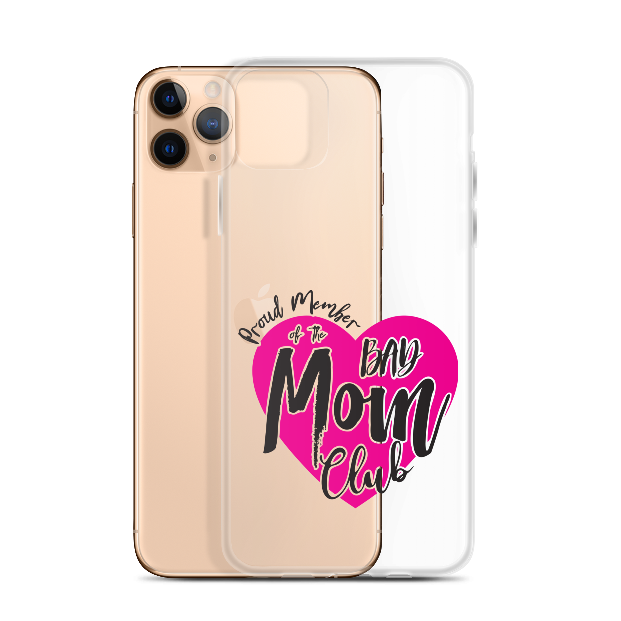 Proud Member Of The Bas Mom Club Clear Case for iPhone®