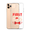 First Christmas As Dad Clear Case for iPhone®