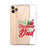 First Christmas As Dad Clear Case for iPhone®