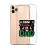 First Christmas As Dad Clear Case for iPhone®