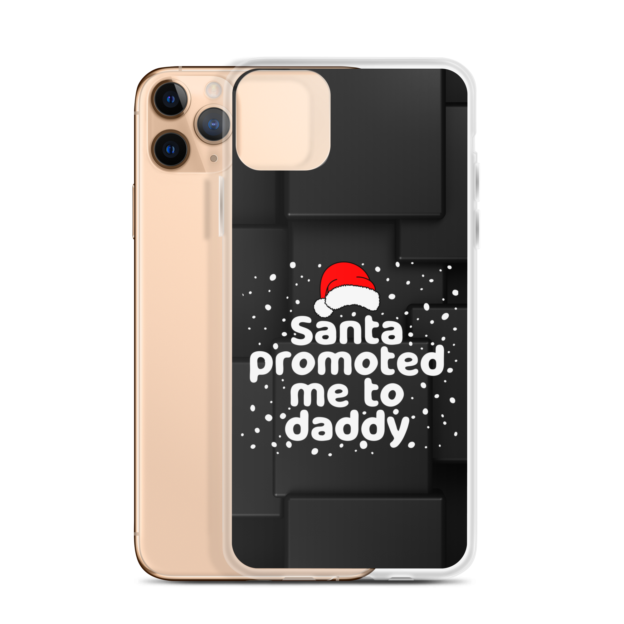 Santa Promoted Me To Dad Clear Case for iPhone®