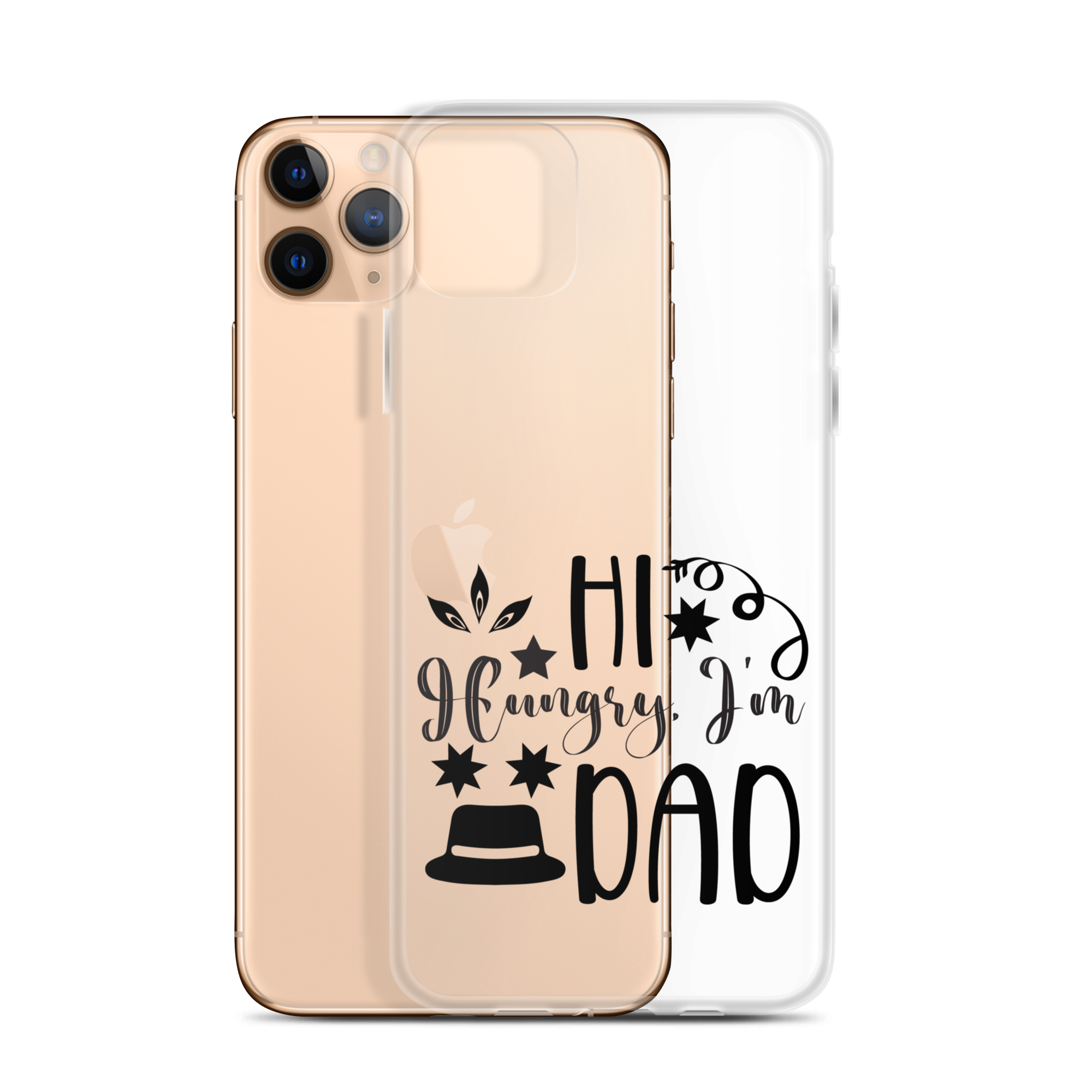 Hi, Hangry, I'm Dad. Clear Case for iPhone®