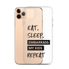 Eat, Sleep, Embarrass My Kids, Repeat Clear Case for iPhone®