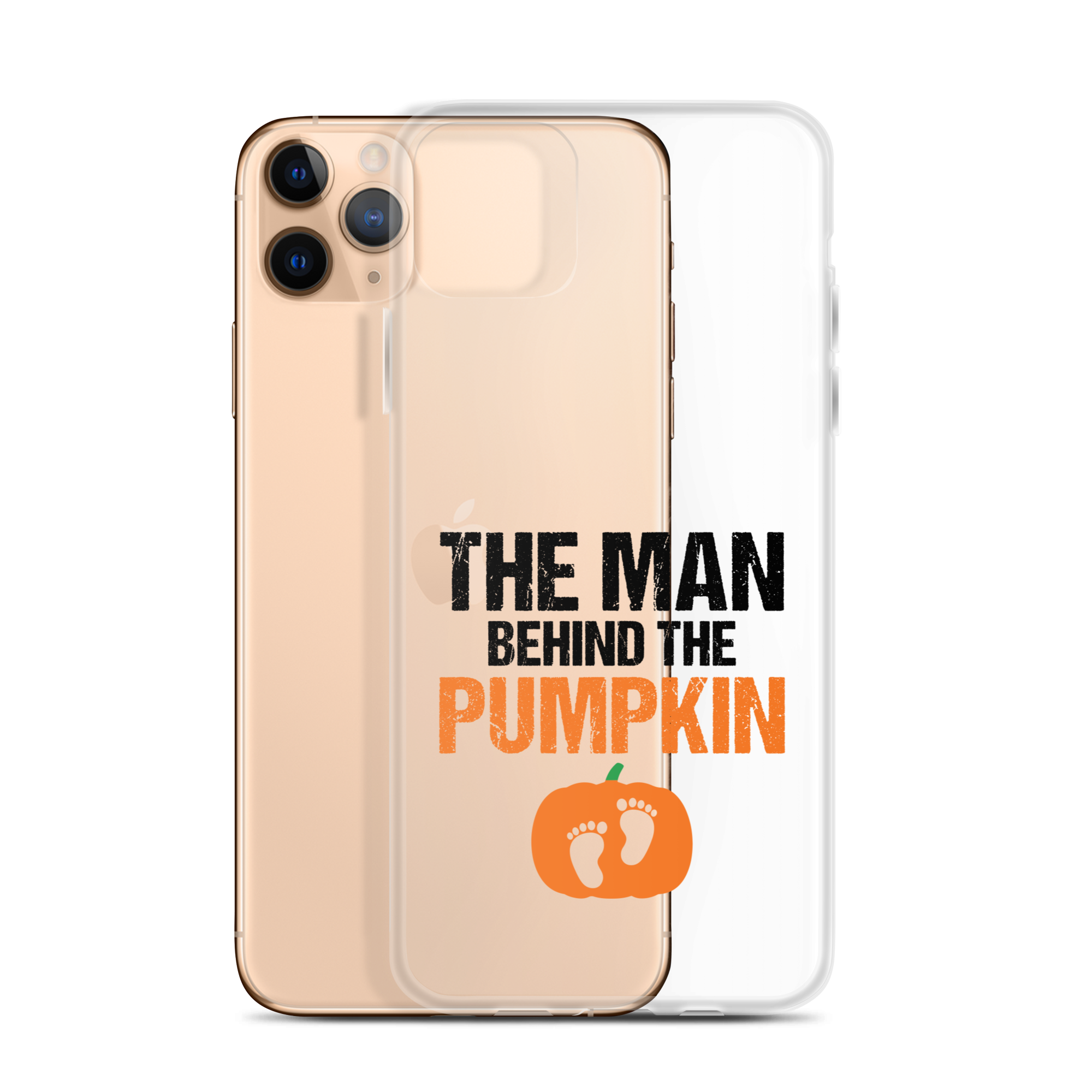 The Man Behind The Pumpkin Clear Case for iPhone®