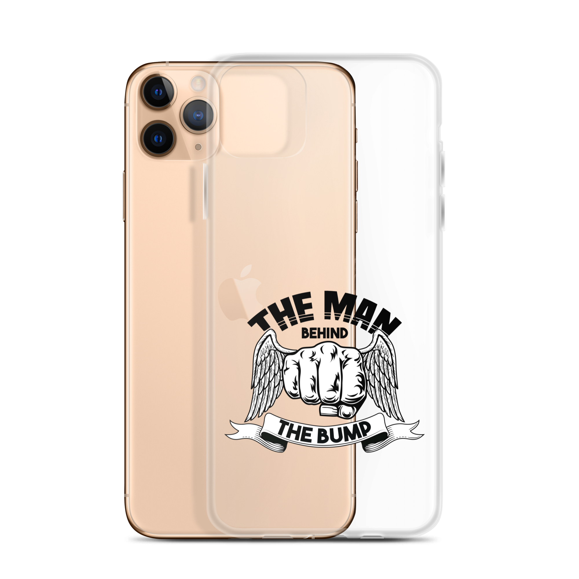 The Man Behind The Bump Clear Case for iPhone®