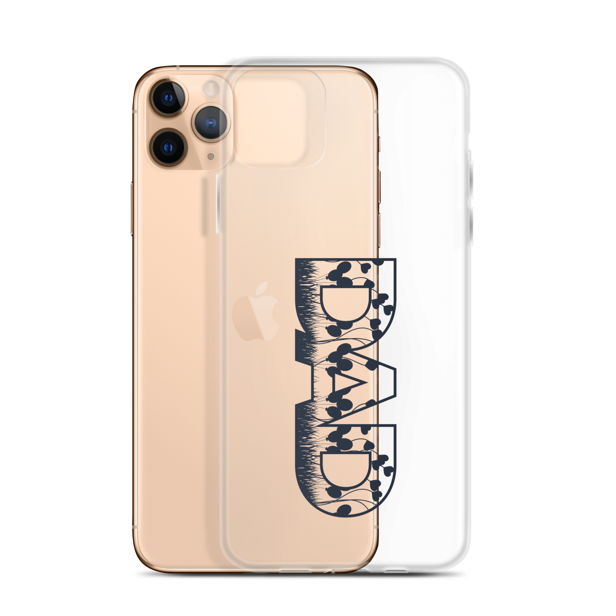 Dad Valentine Days Clear Case for iPhone®