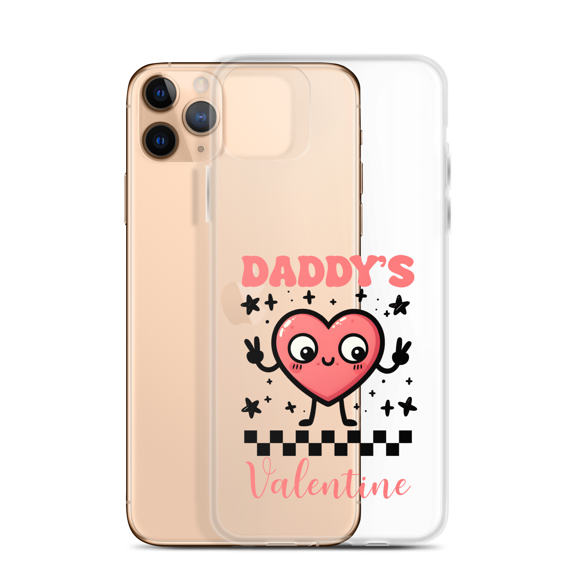 Daddy's Valentine Clear Case for iPhone®