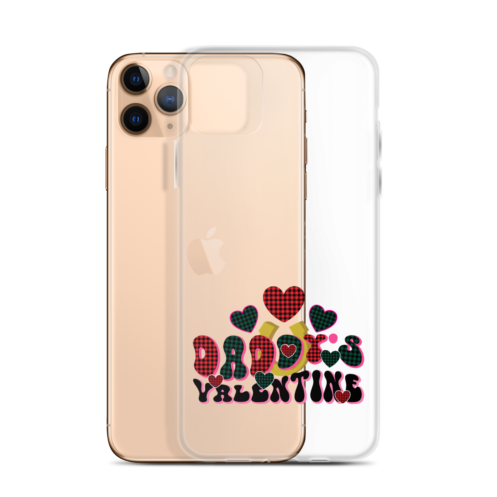 Daddy's Valentine Clear Case for iPhone®