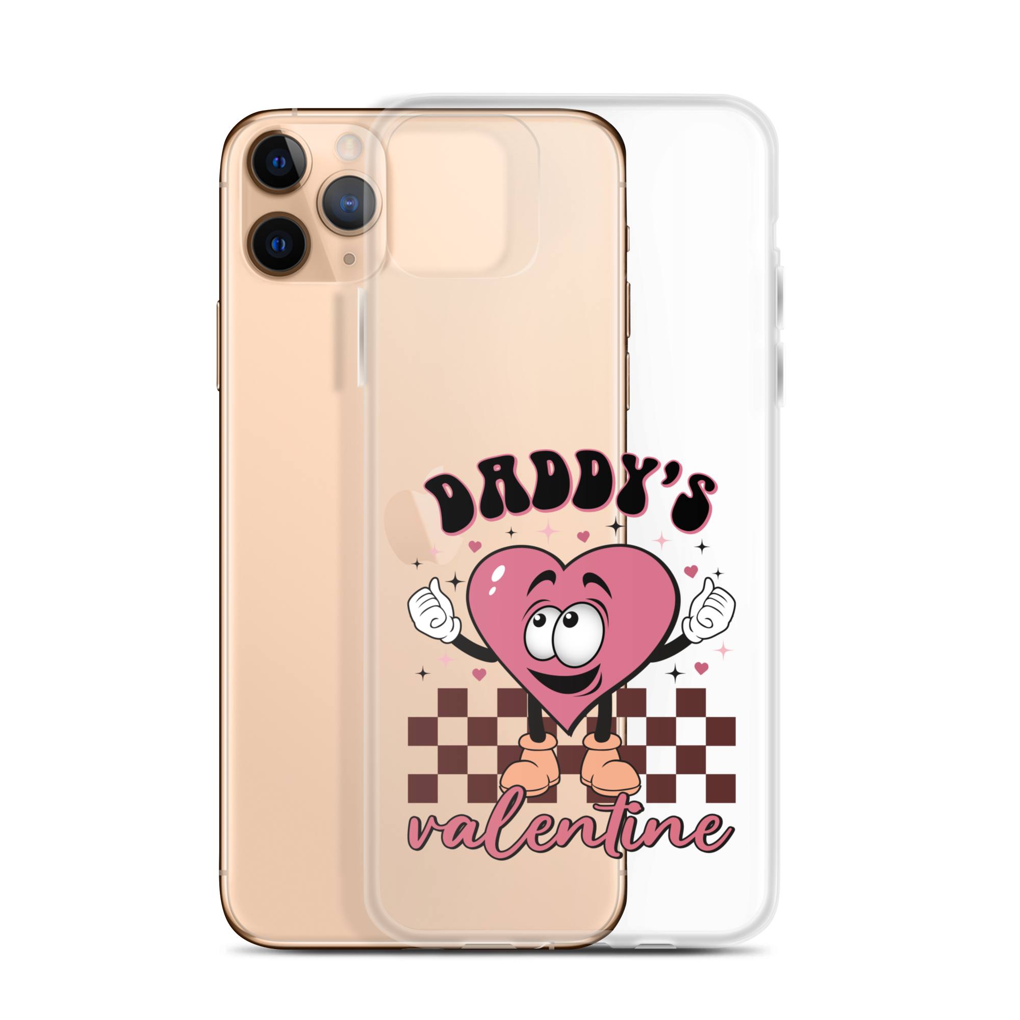 Daddy's Valentine Clear Case for iPhone®