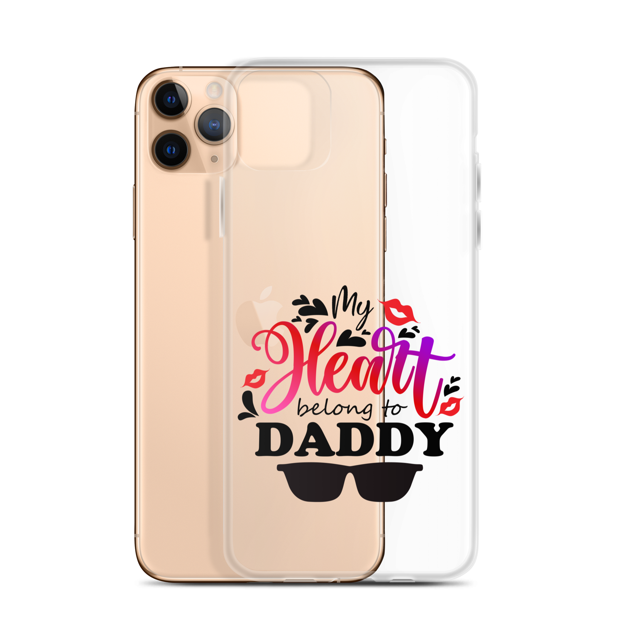 I'm Daddy's Valentine Clear Case for iPhone®