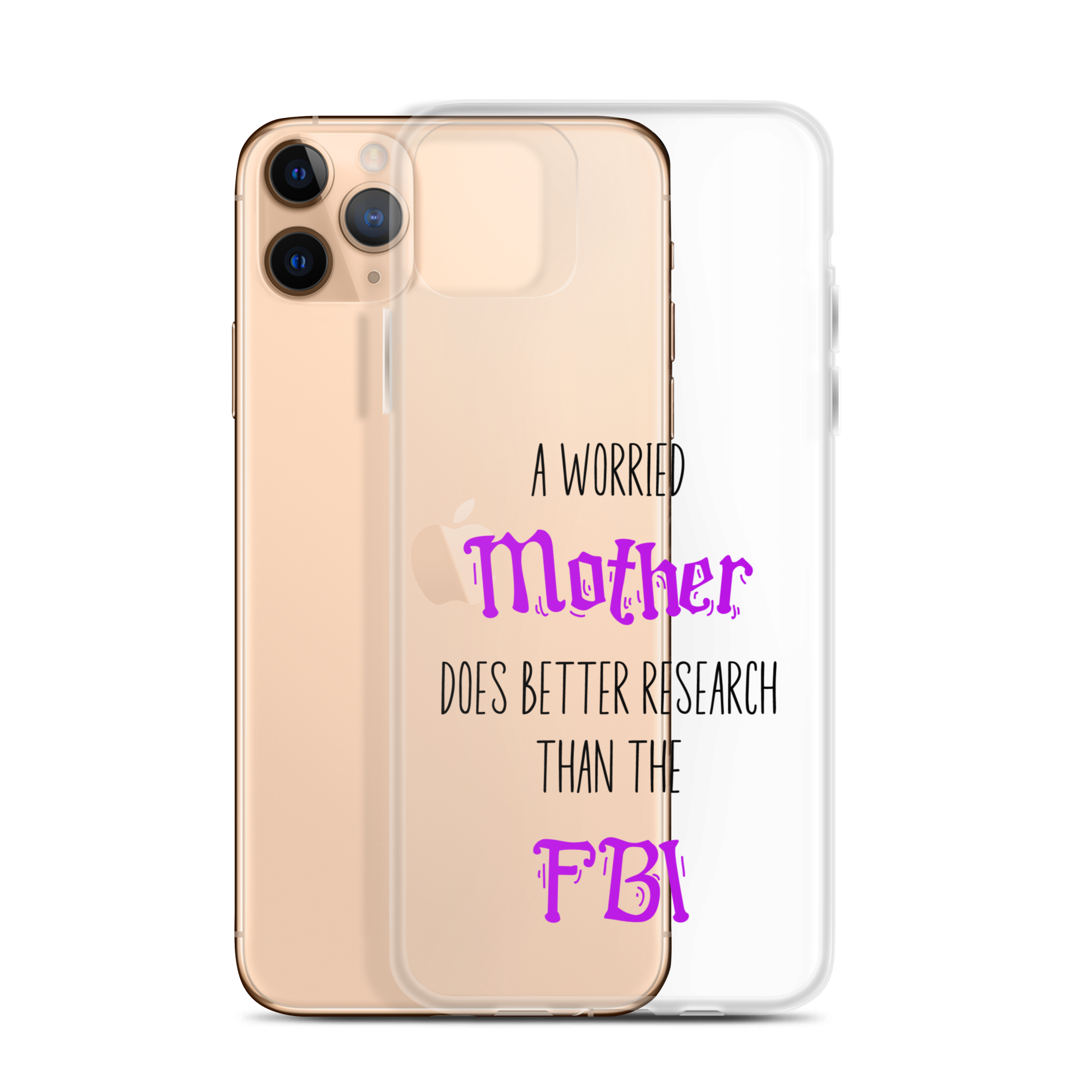 A Worried Mother Does Better Research Than The FBI Clear Case for iPhone®