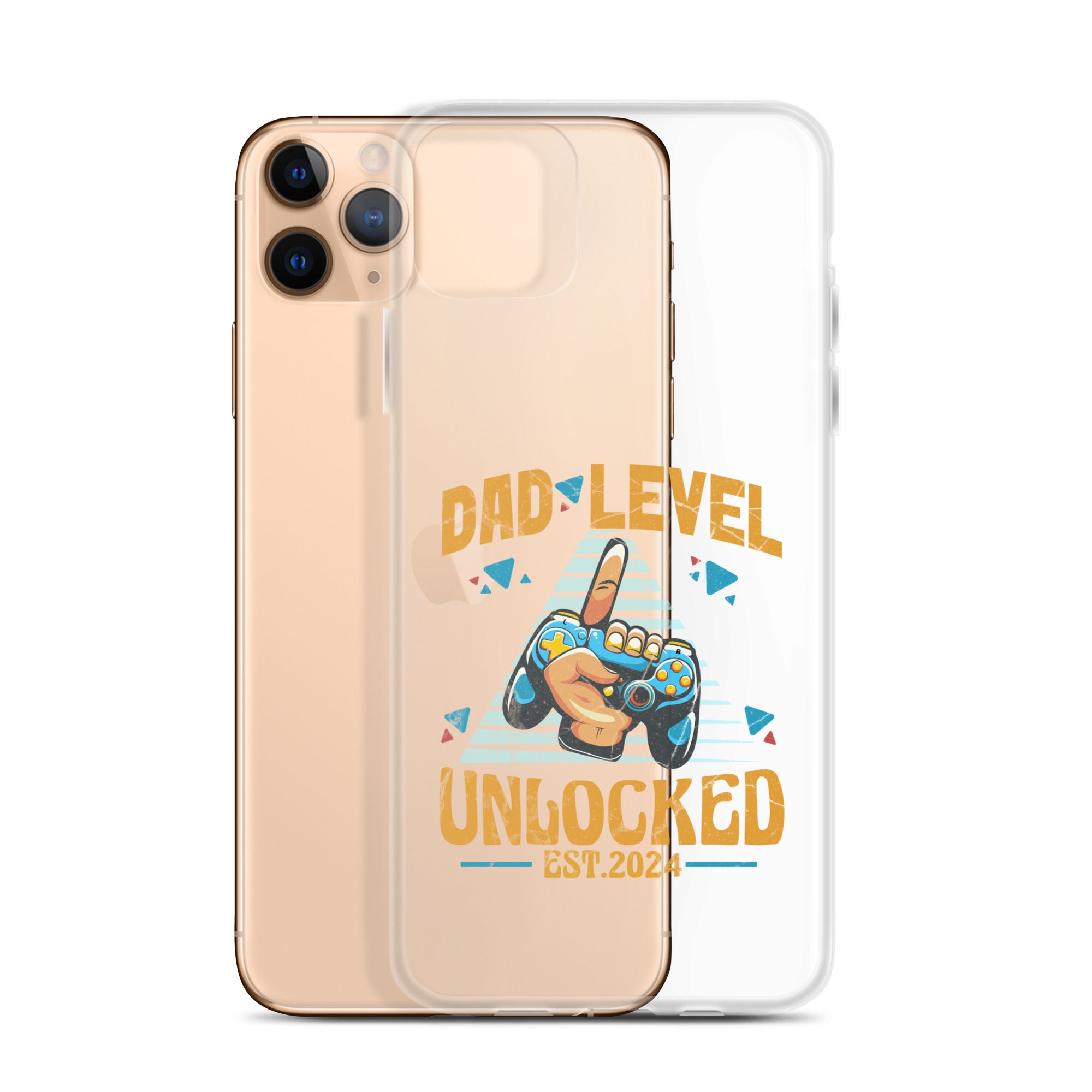 Dad Level Unlocked Est. 2024 Clear Case for iPhone®