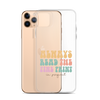 Always Read The Fine Print I'm Pregnant Clear Case for iPhone®