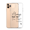 Always Read The Fine Print I'm Pregnant Clear Case for iPhone®