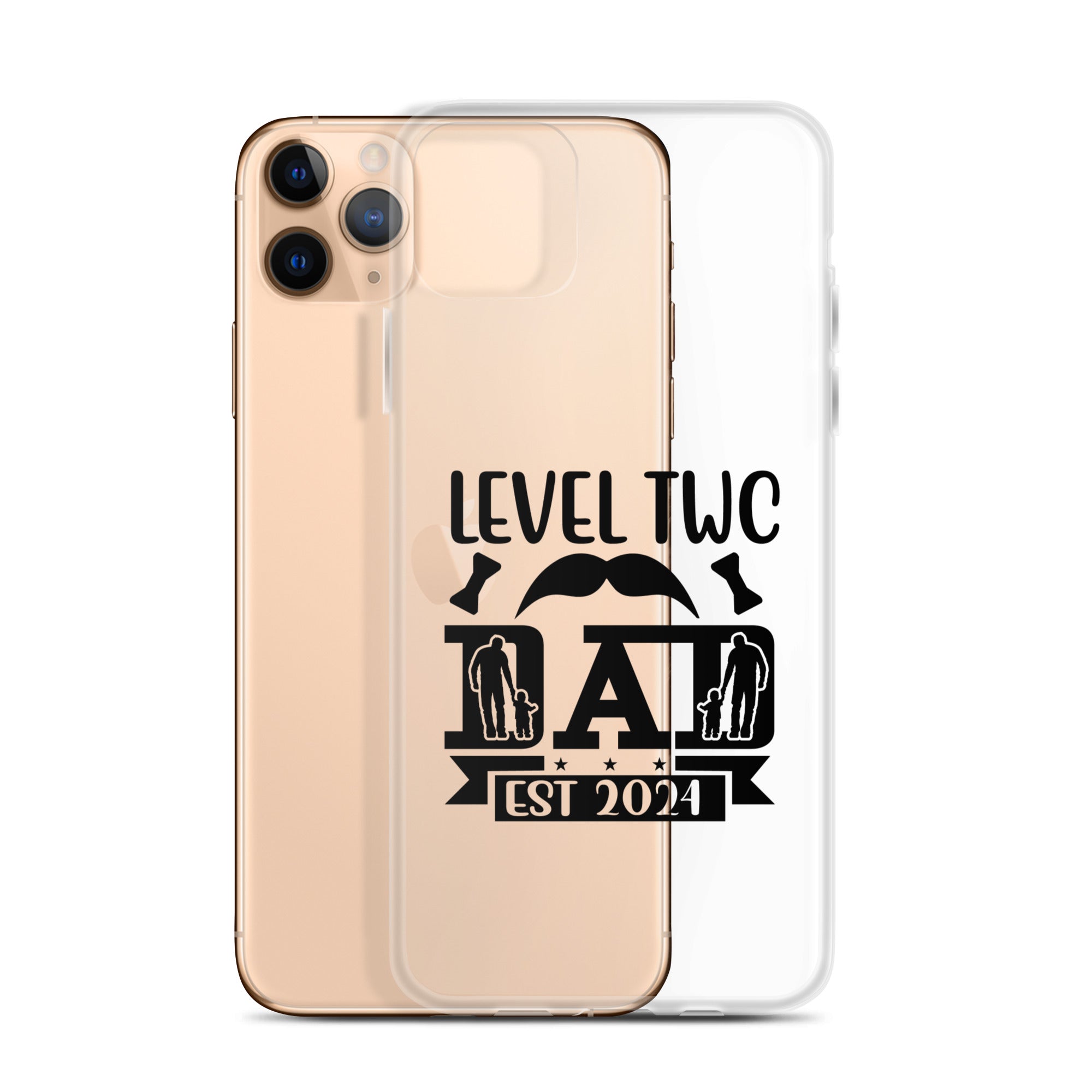 Level Two Dad Est. 2024 Clear Case for iPhone®