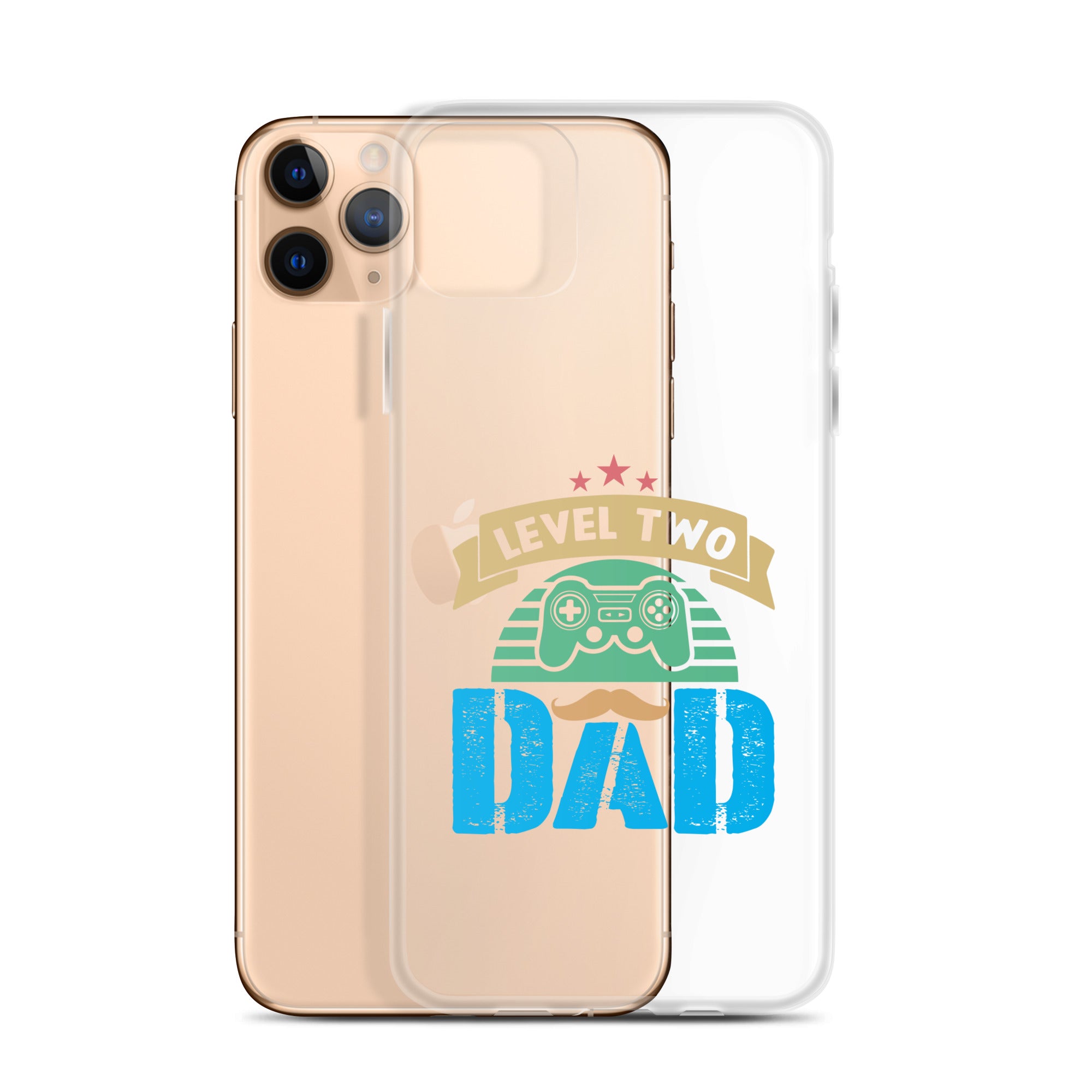 Level Two Dad Clear Case for iPhone®