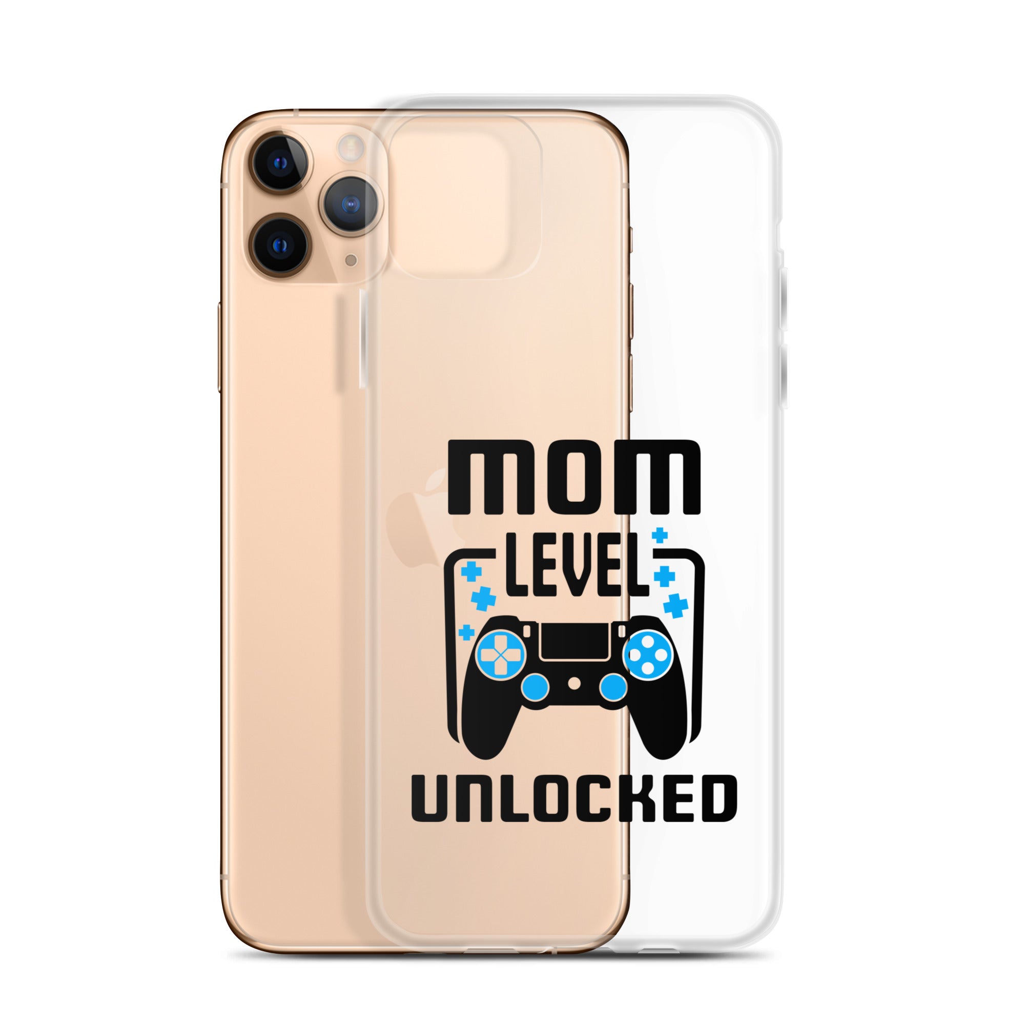 Mom Level Unlocked Clear Case for iPhone®