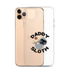 Daddy Sloth Clear Case for iPhone®