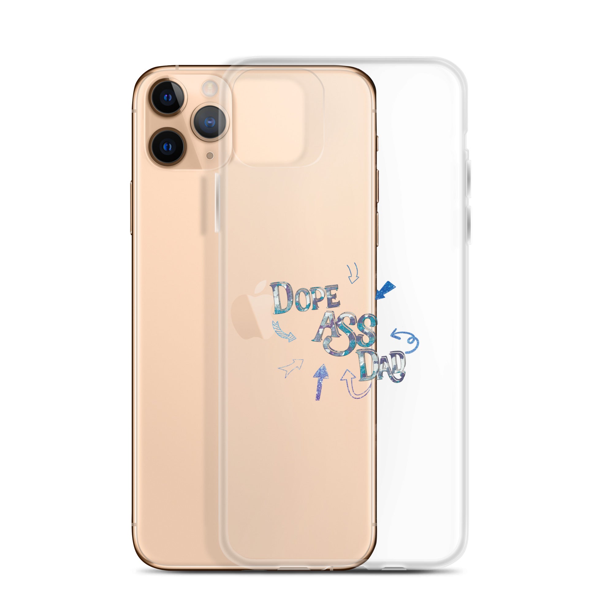 Dope Ass Dad Clear Case for iPhone®