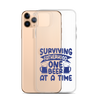 Surviving Fatherhood One Beer At A time Clear Case for iPhone®