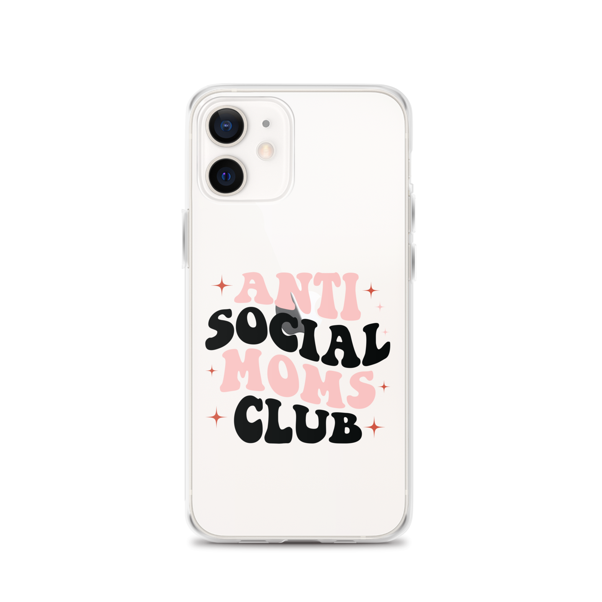 Anti Social Moms Club Clear Case for iPhone®