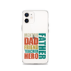 Mentor Dad Friend Teacher Father Clear Case for iPhone®