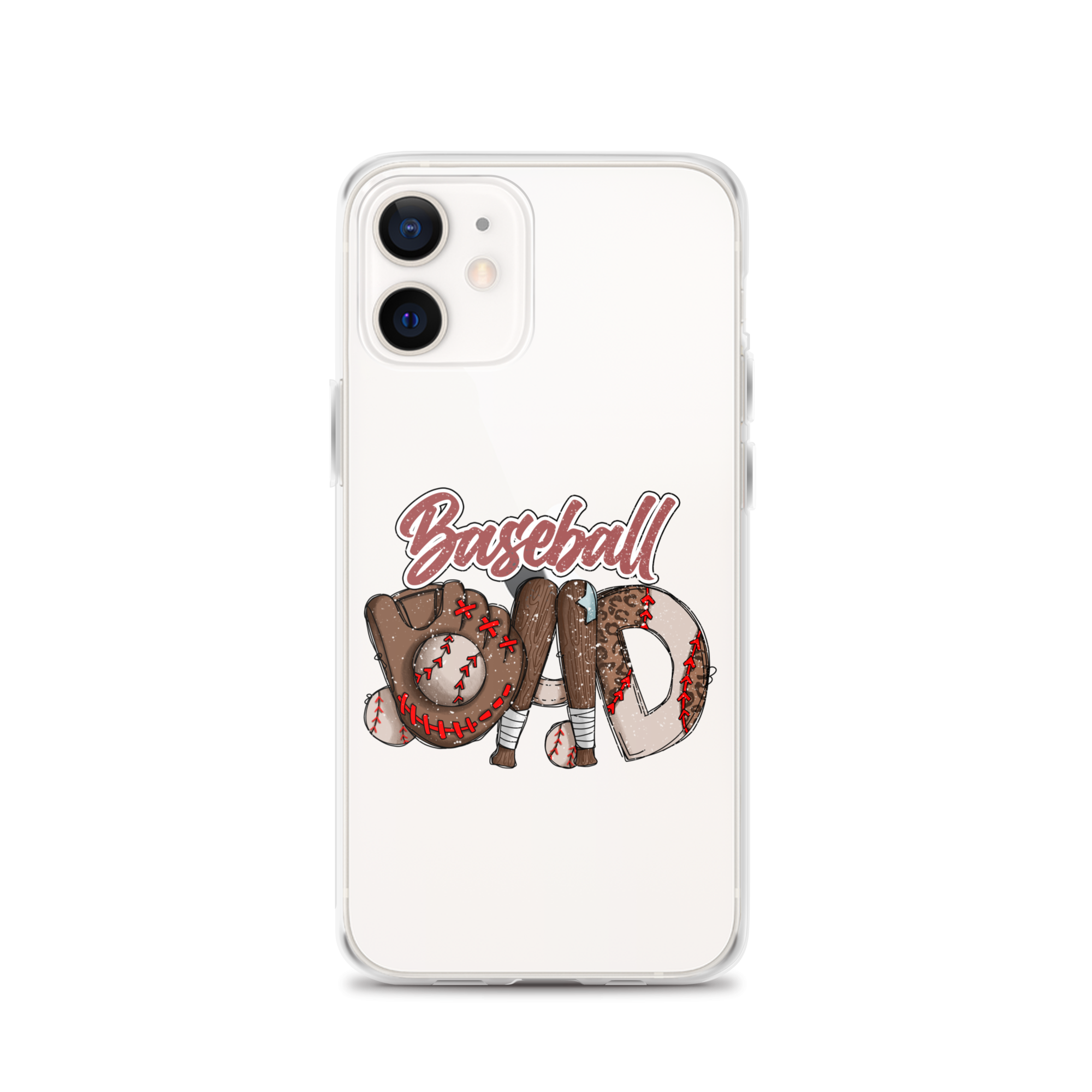 Baseball Dad Clear Case for iPhone®