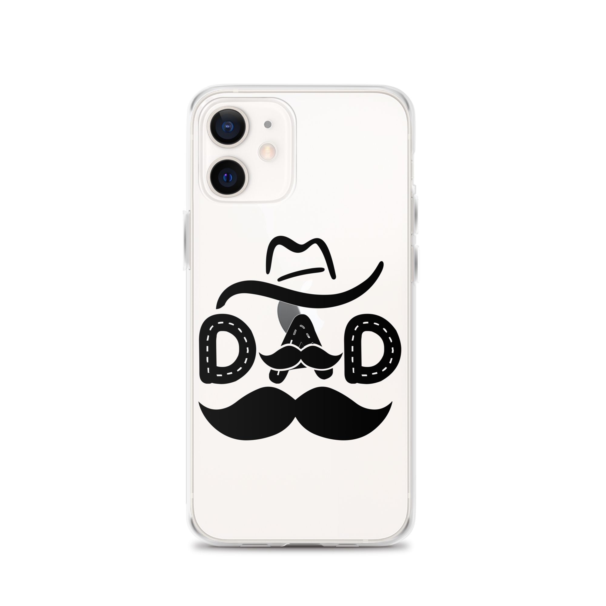 Dad Cowboy Clear Case for iPhone®