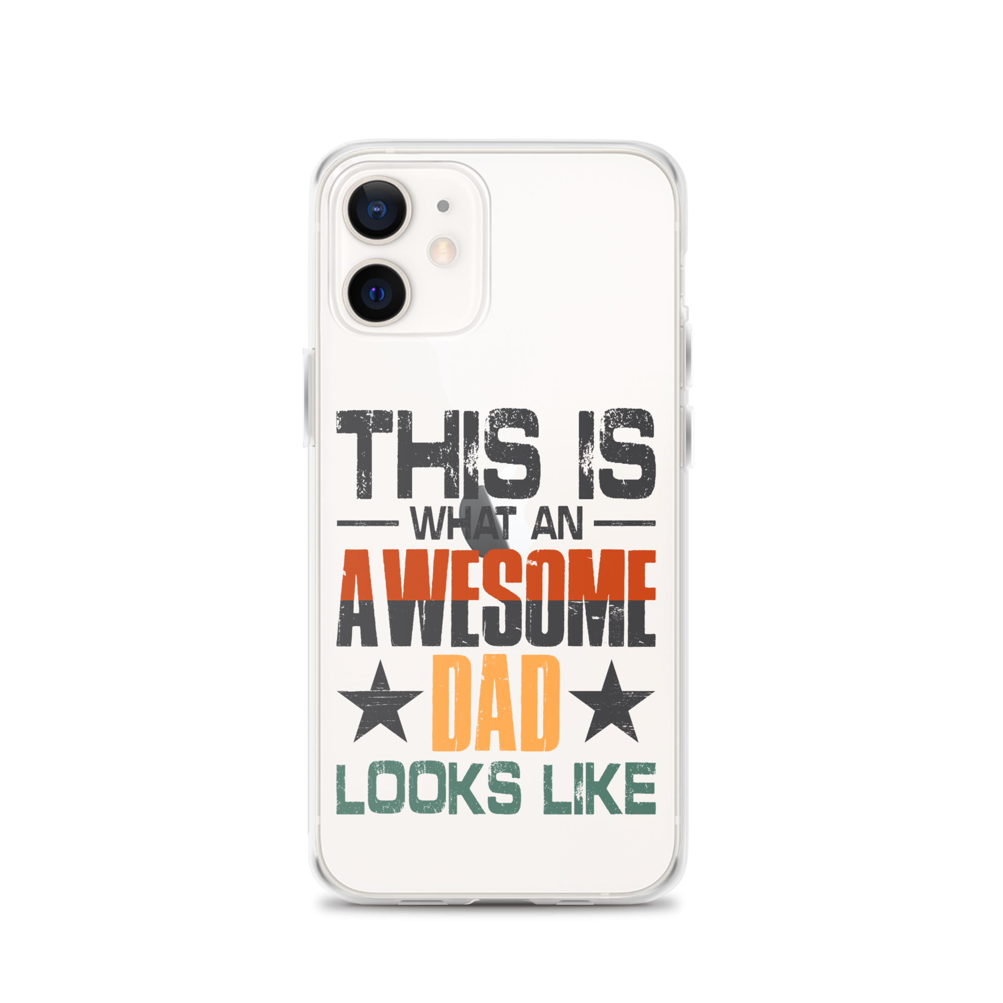 This What An Awesome Dad Looks Like Clear Case for iPhone®