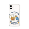 Father And Son Best Friends For Life Clear Case for iPhone®