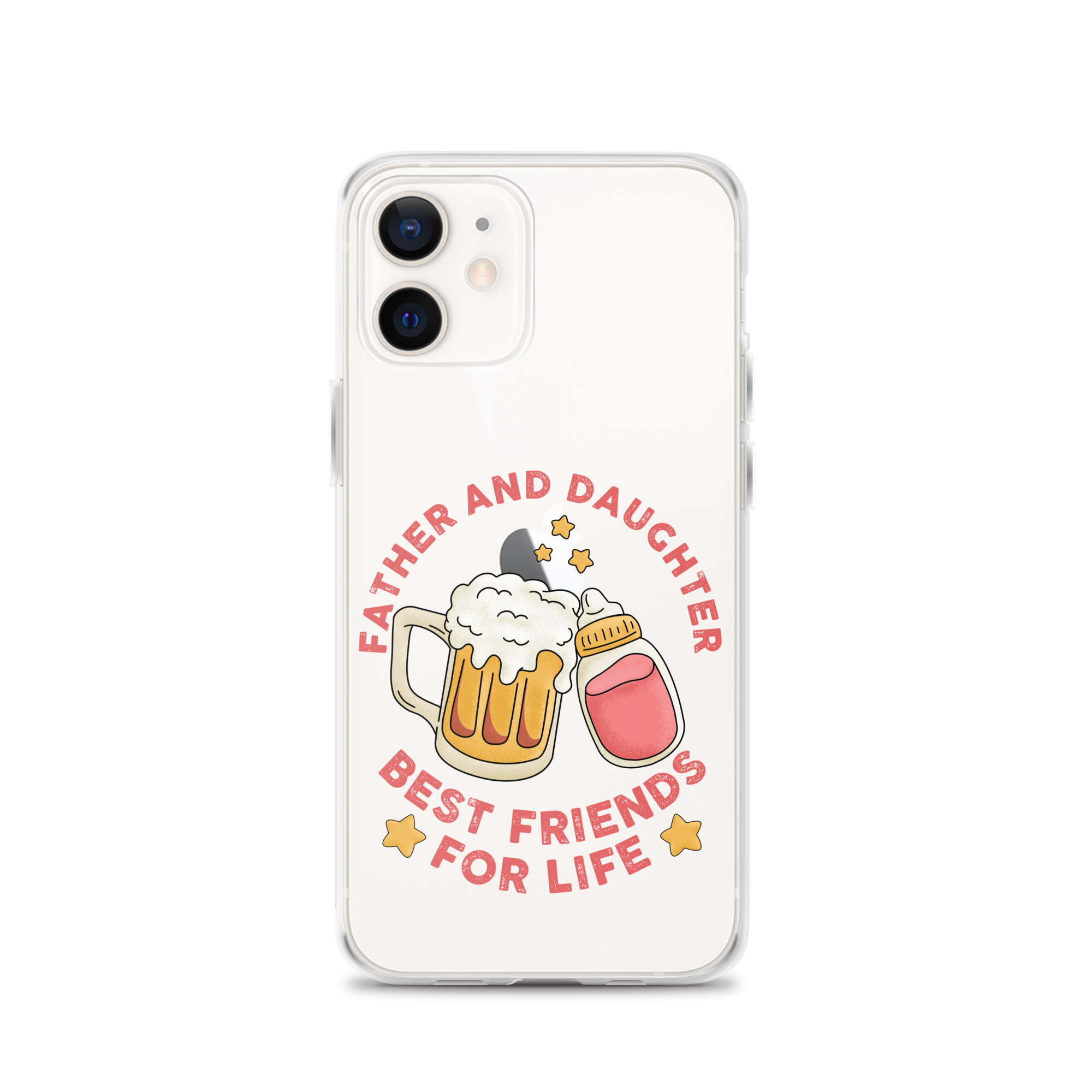 Father And Daughter Best Friends For Life Clear Case for iPhone®