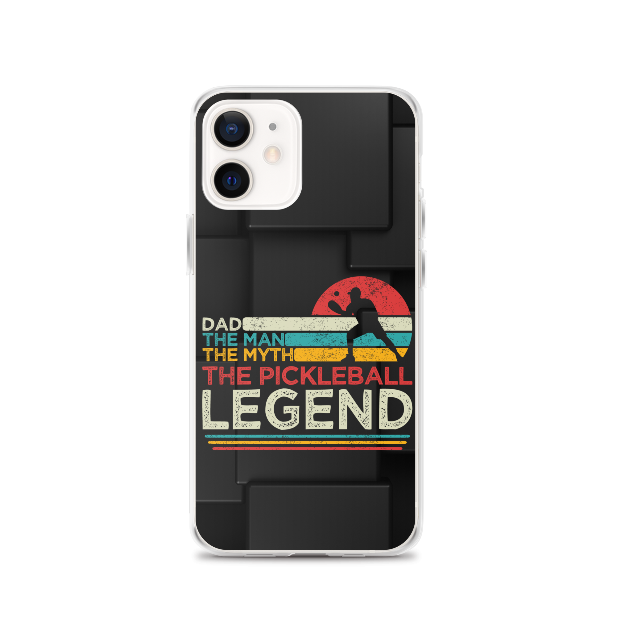 Dad The Man The Myth The Pickleball Legend Clear Case for iPhone®