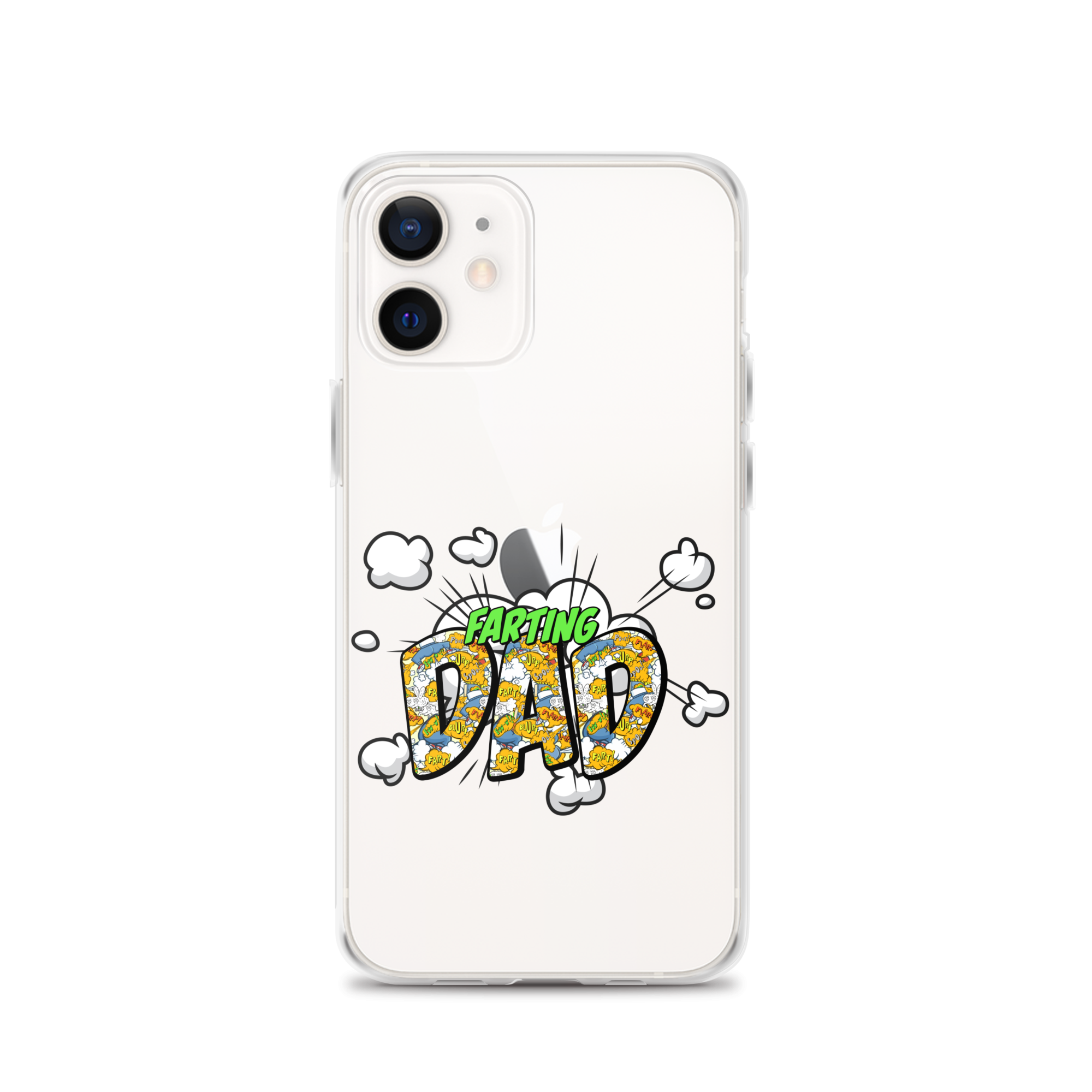 Farting Dad Clear Case for iPhone®