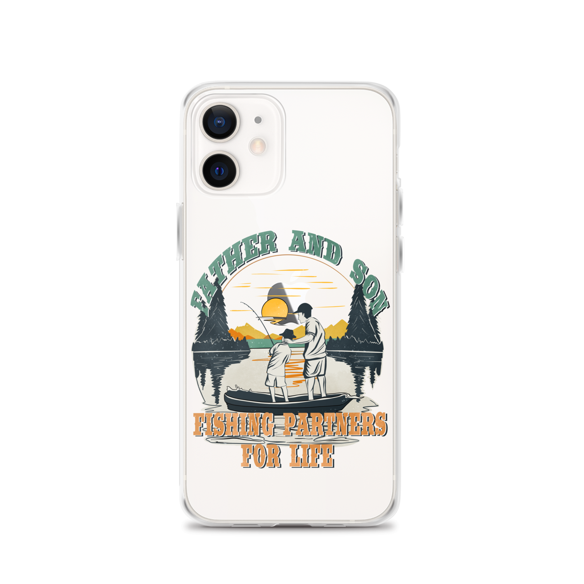 Father And Son Fishing Partners For Life Clear Case for iPhone®