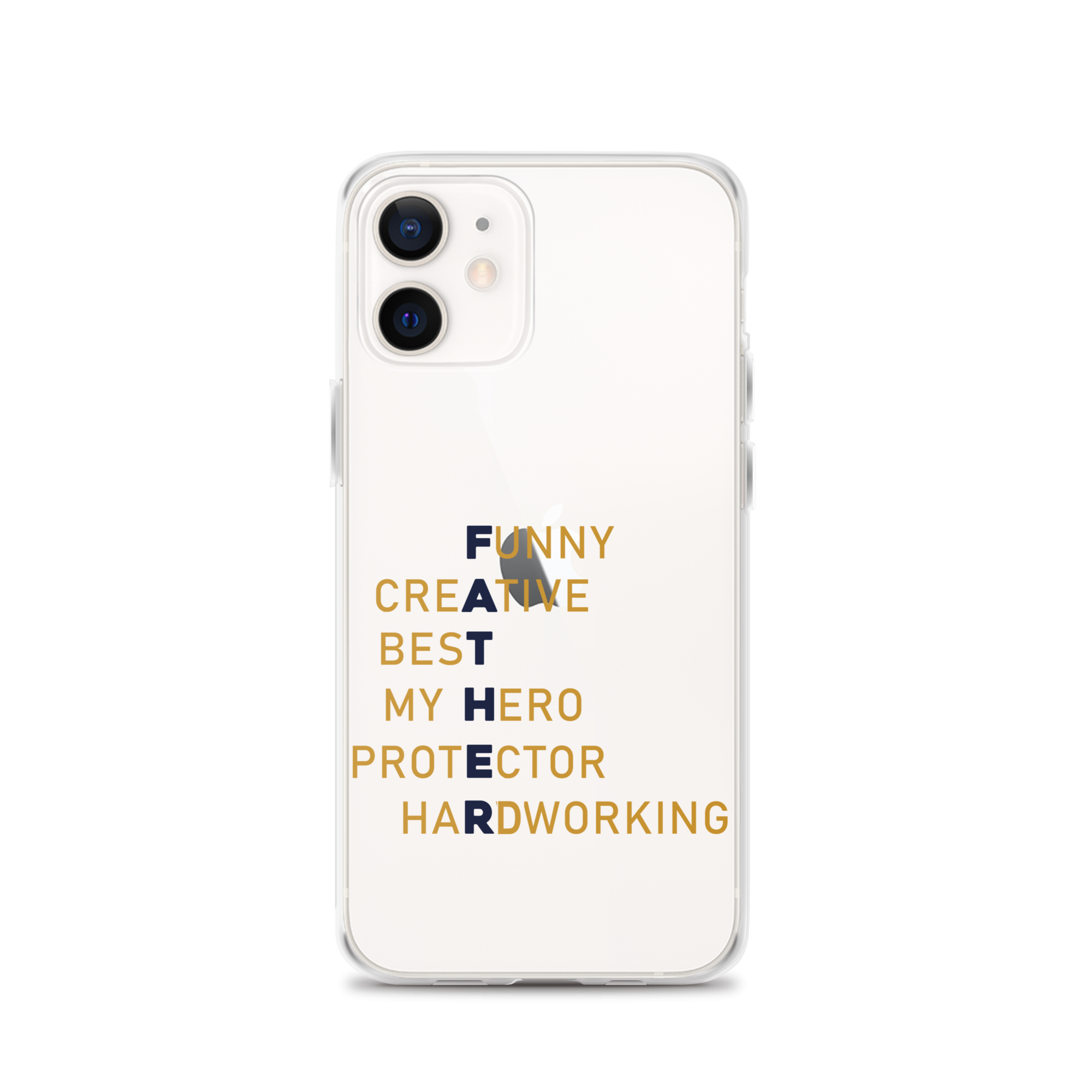 Funny Creative Best My Hero Protector HardWorking Clear Case for iPhone®