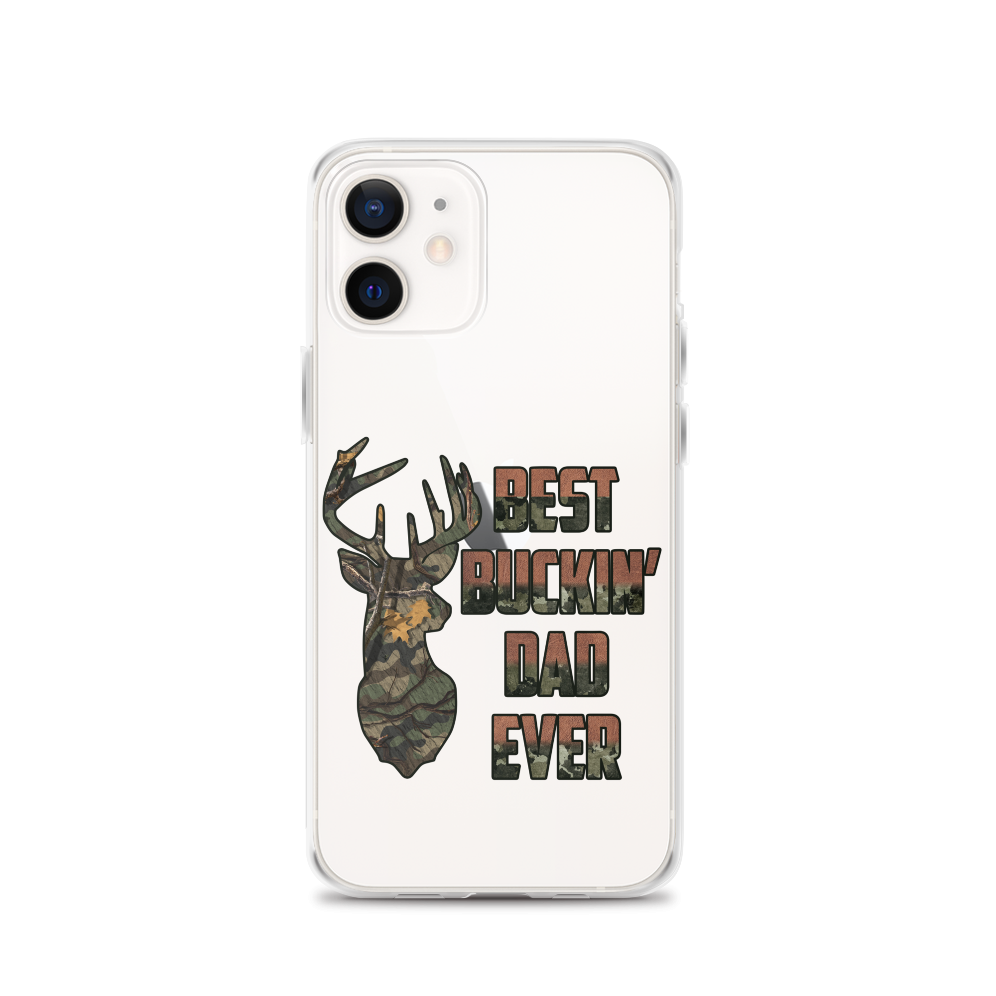 Best Buckin' Dad Ever Clear Case for iPhone®