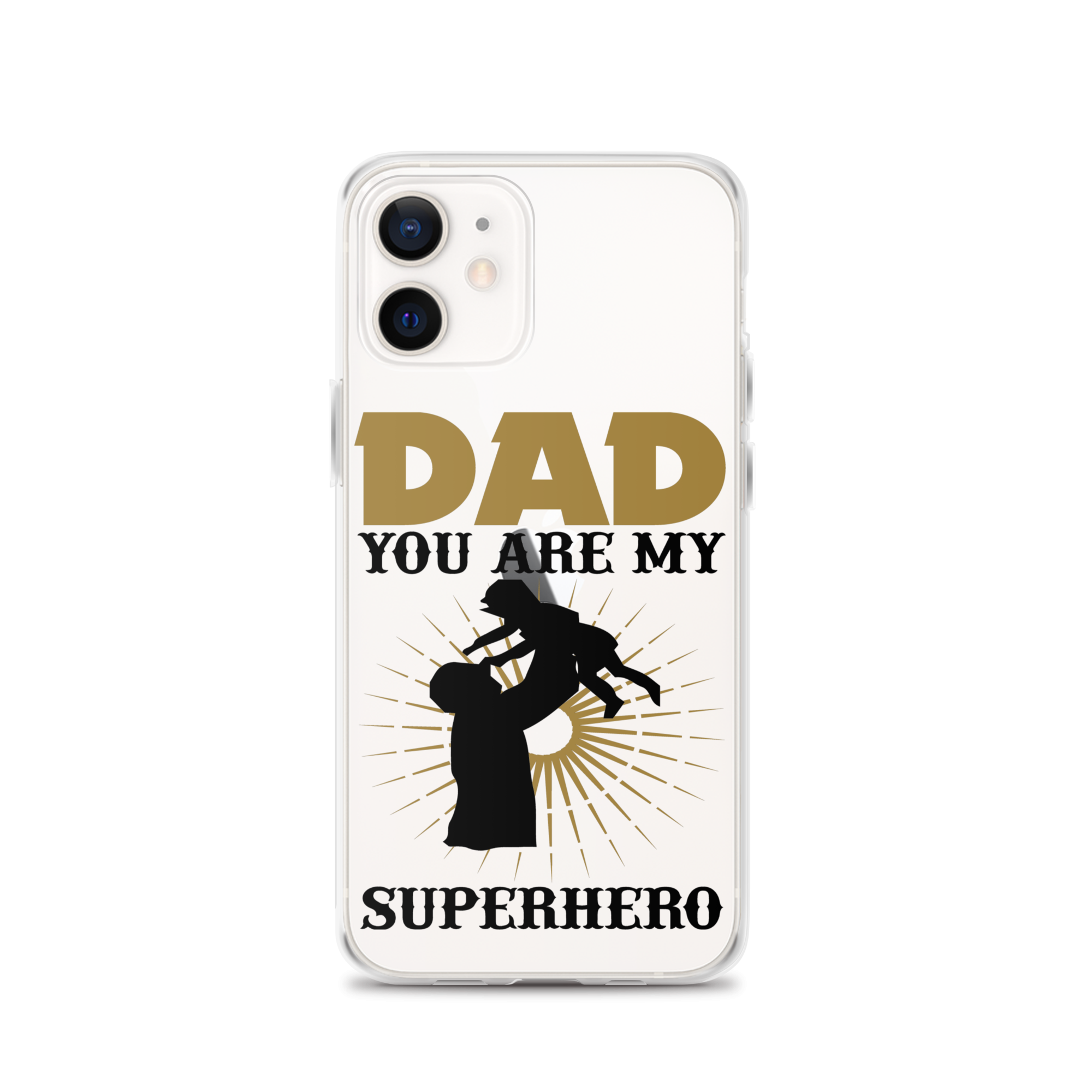 Dad You Are My Superhero Clear Case for iPhone®