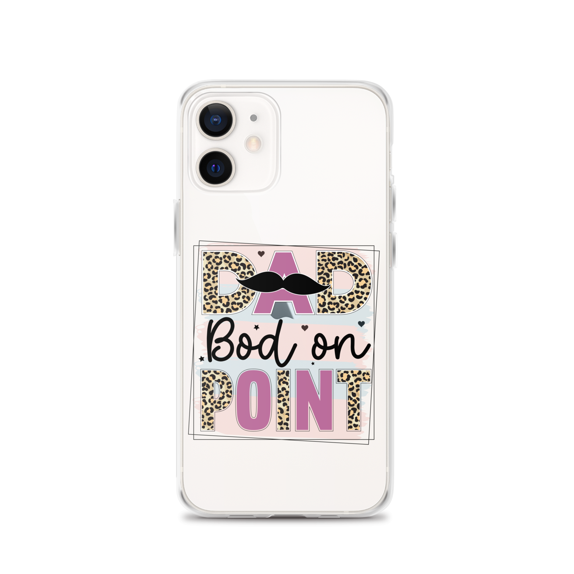 Dad Bod On Point Clear Case for iPhone®