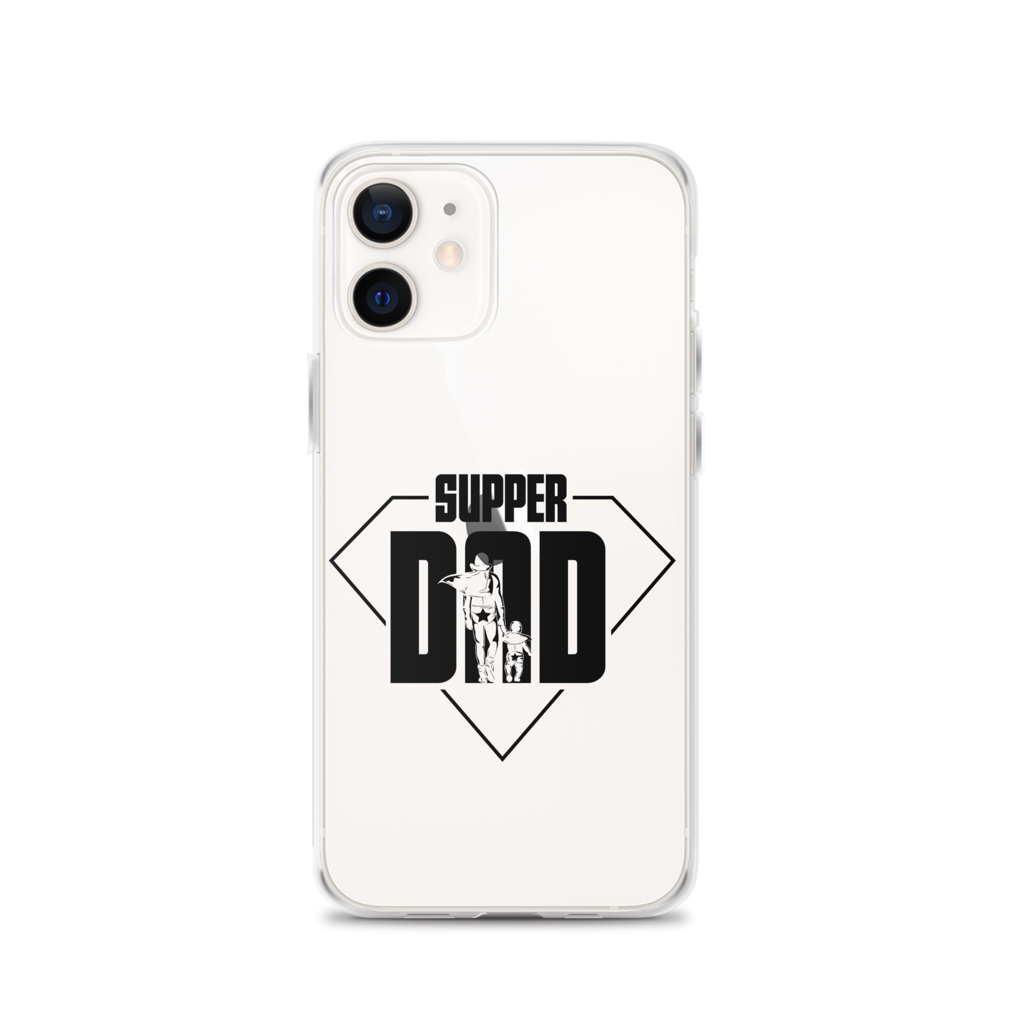 Super Dad Clear Case for iPhone®