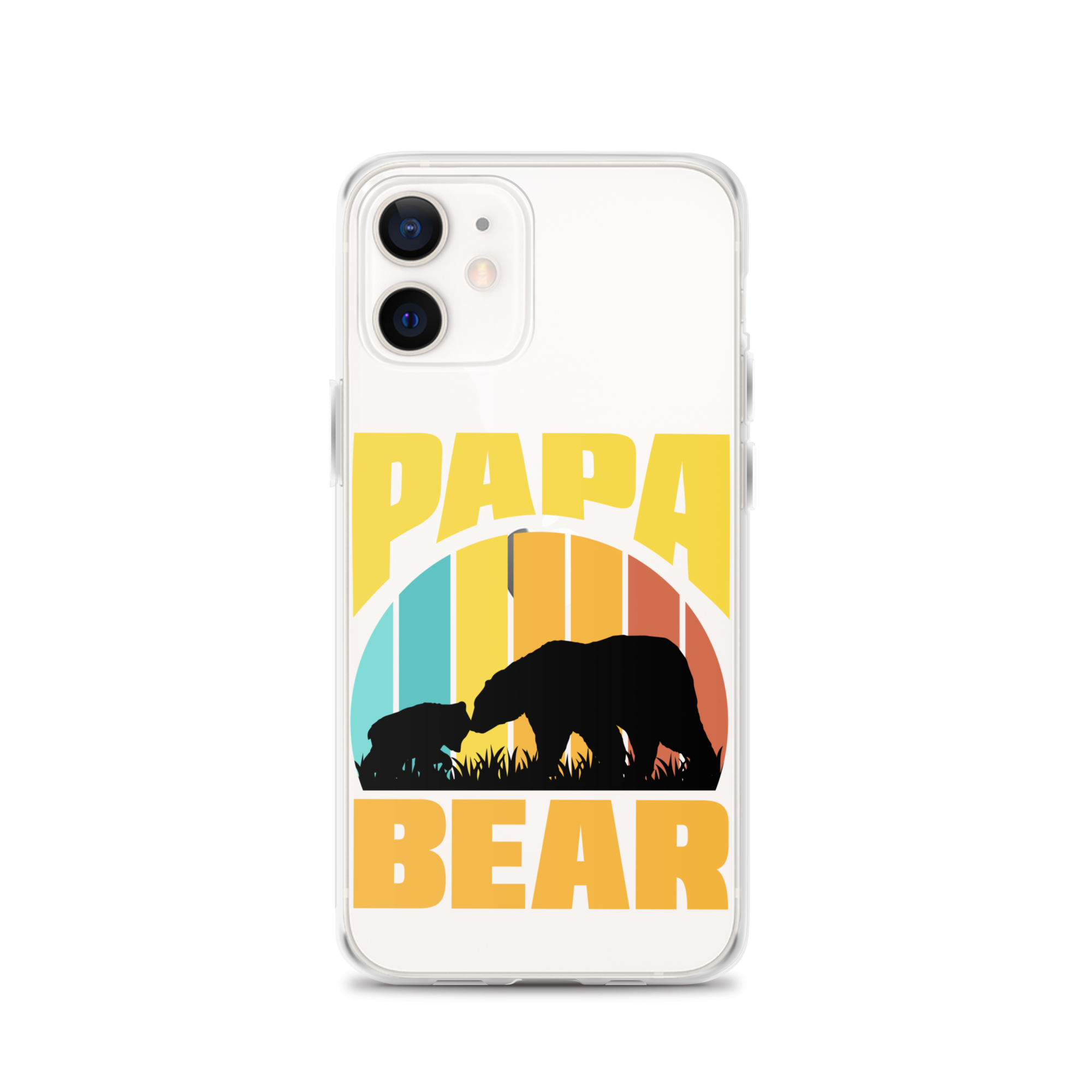 Papa Bear Clear Case for iPhone®