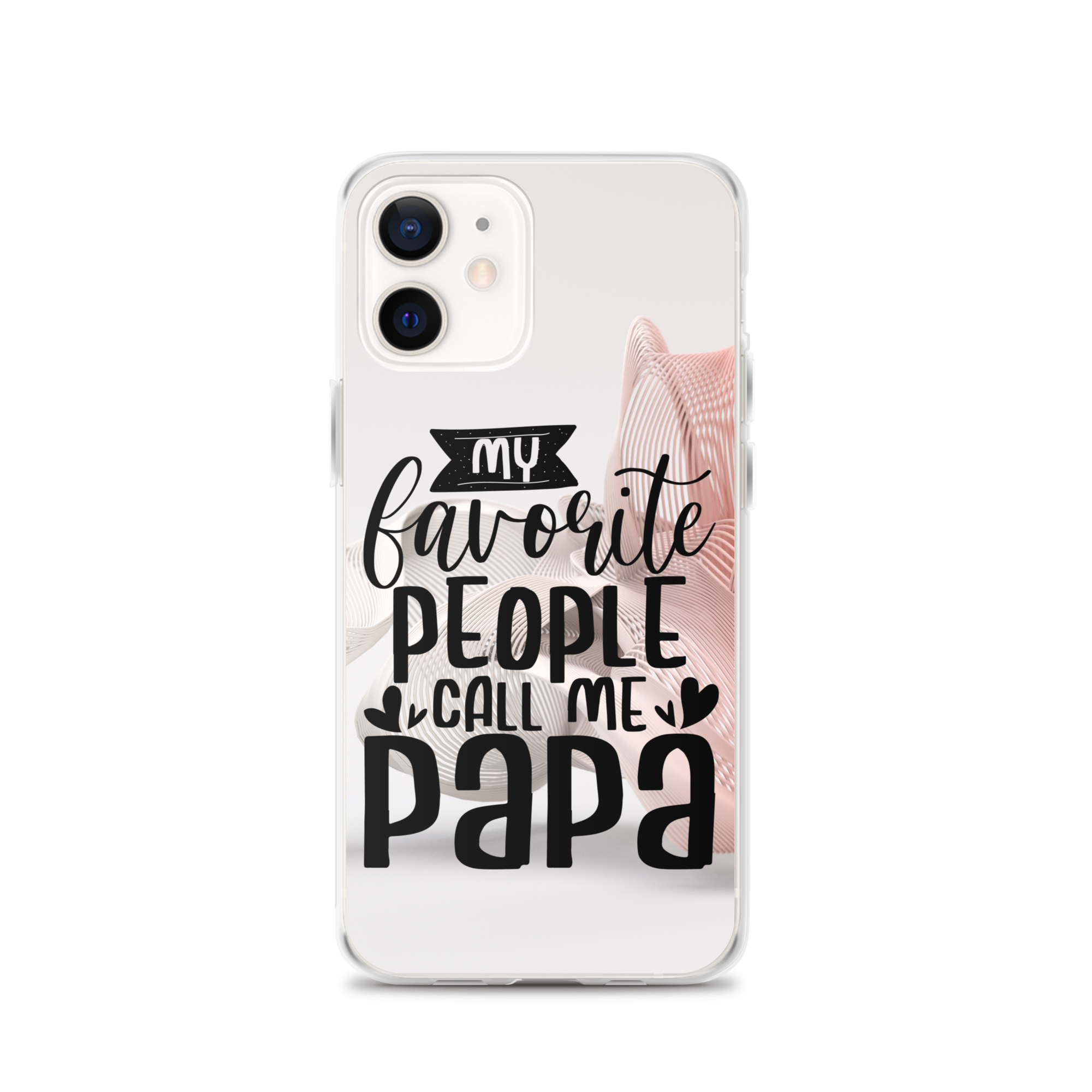 My Favorite People Call Me Papa Clear Case for iPhone®