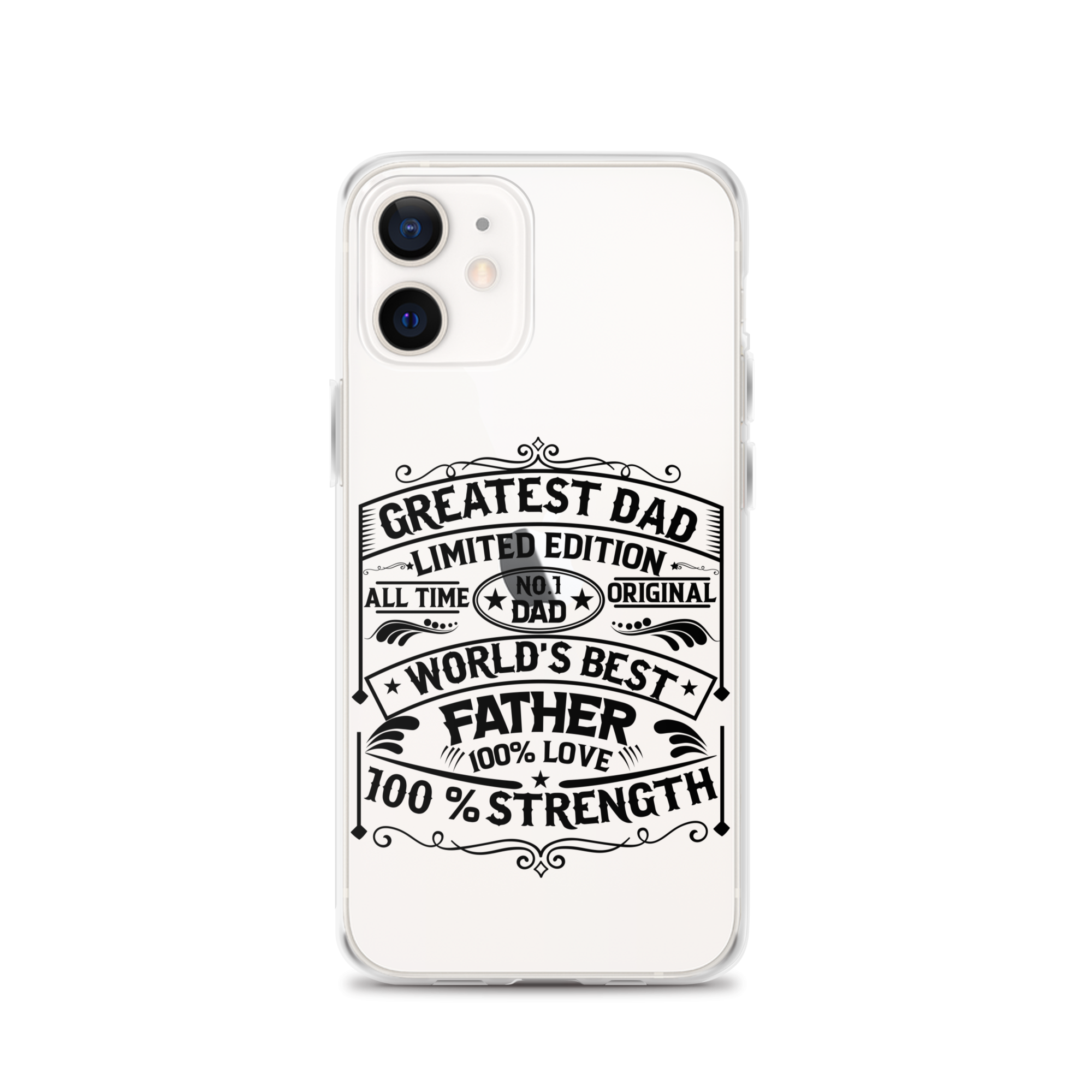 Greatest Dad Limited Edition All Time Clear Case for iPhone®