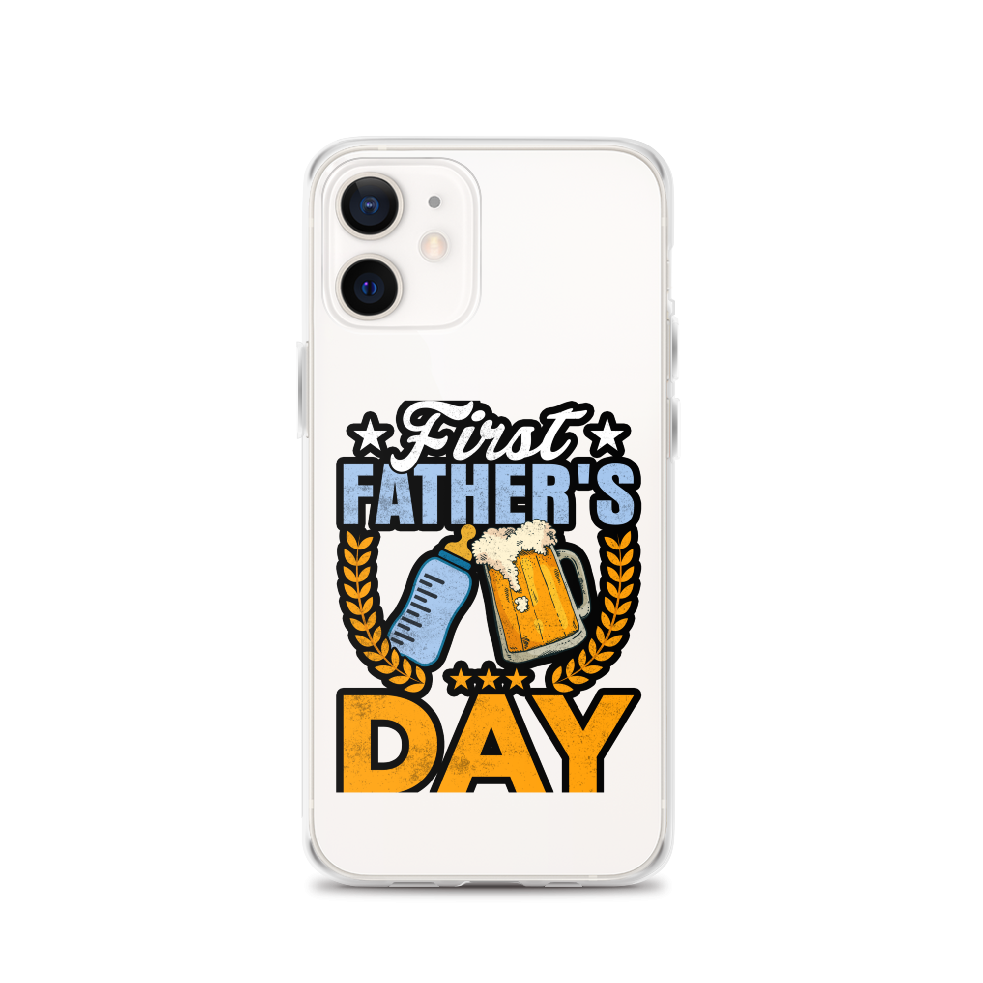 First Father's Day Clear Case for iPhone®