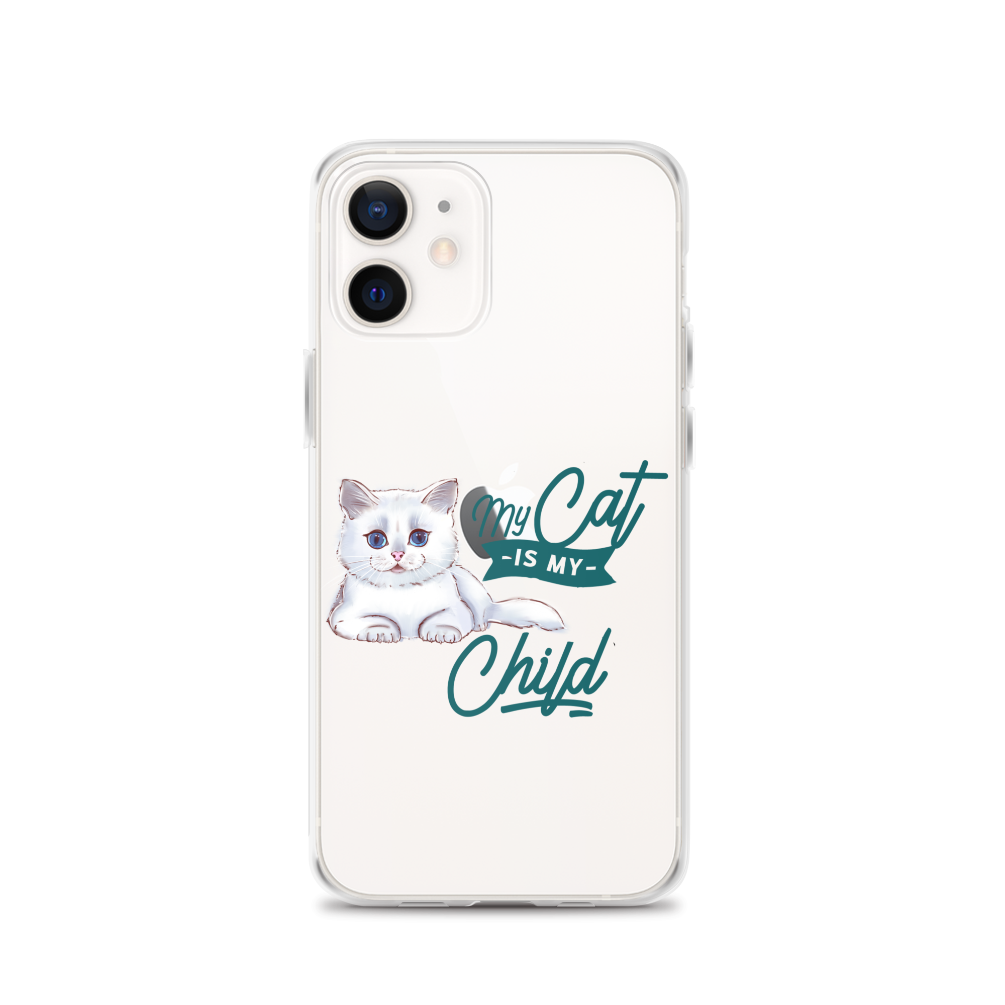 My Cat Is My Child Clear Case for iPhone®