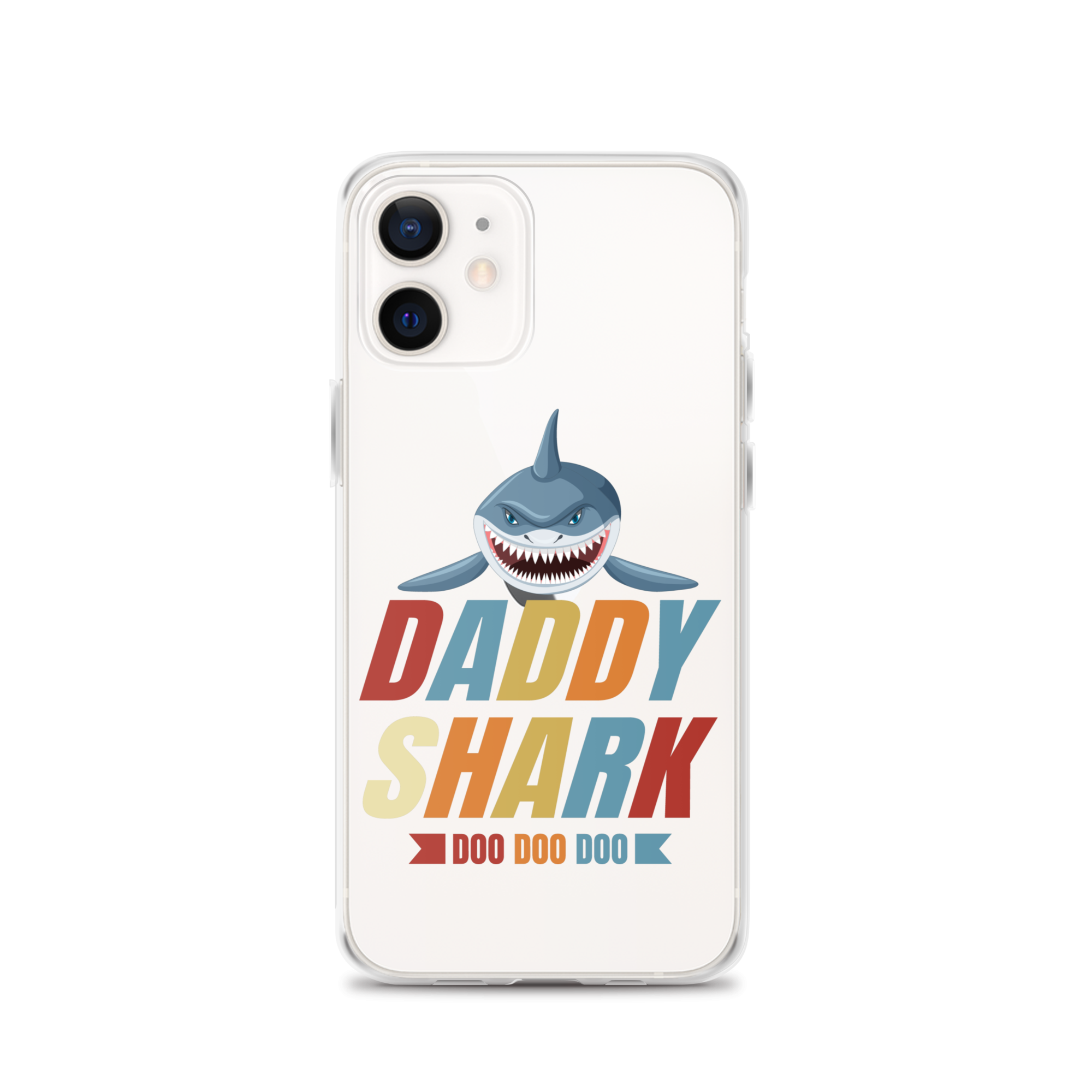 Daddy Shark Doo Doo Doo Clear Case for iPhone®