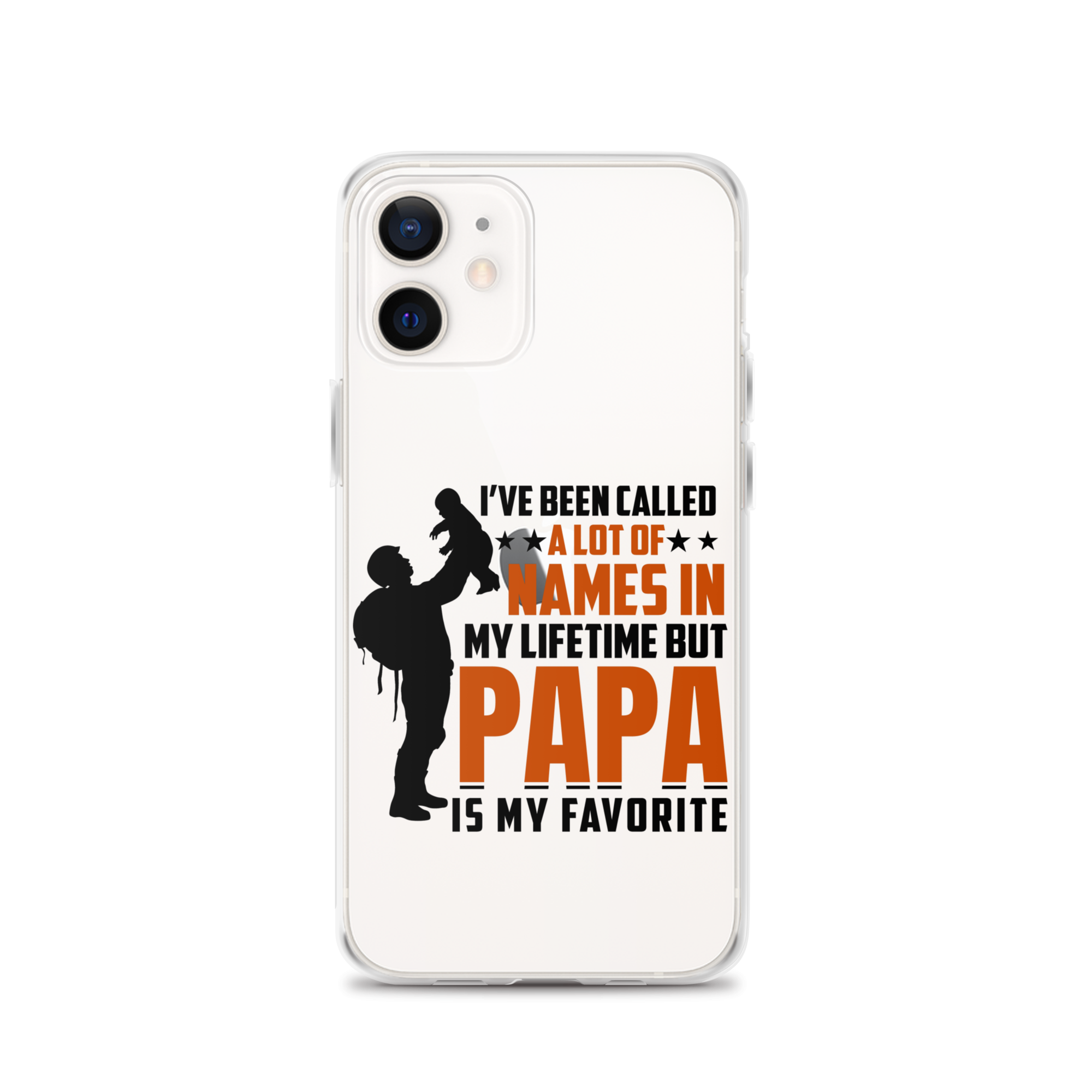 I've Been Called A Lot Of Names In My Lifetime But Papa Is My Favorite Clear Case for iPhone®