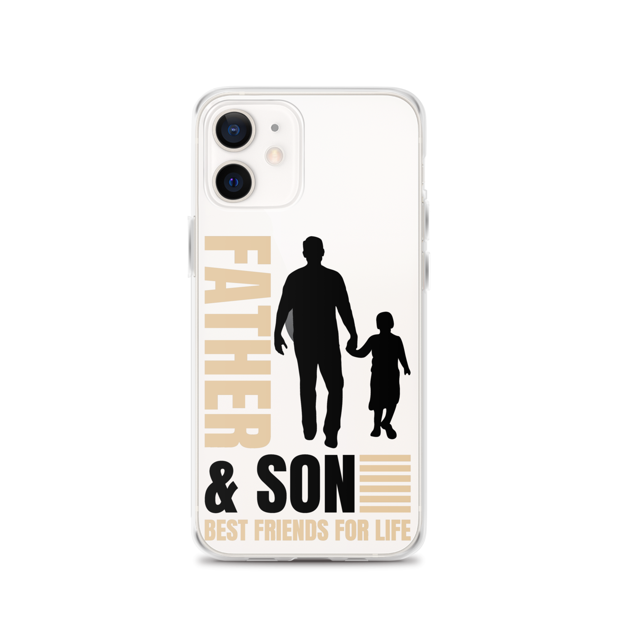 Father & Son Best Friends For Life Clear Case for iPhone®