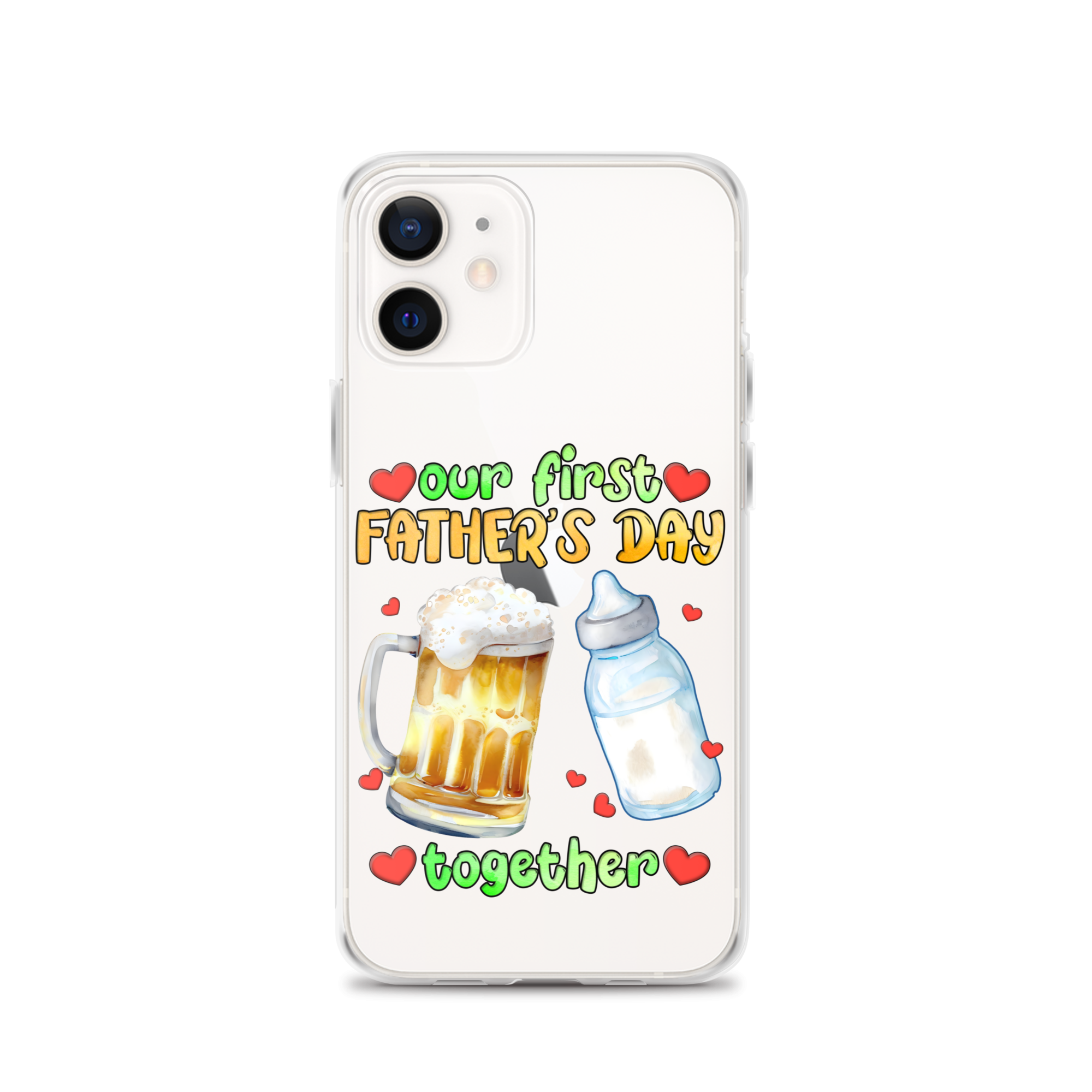 Our First Father's Day Together Clear Case for iPhone®