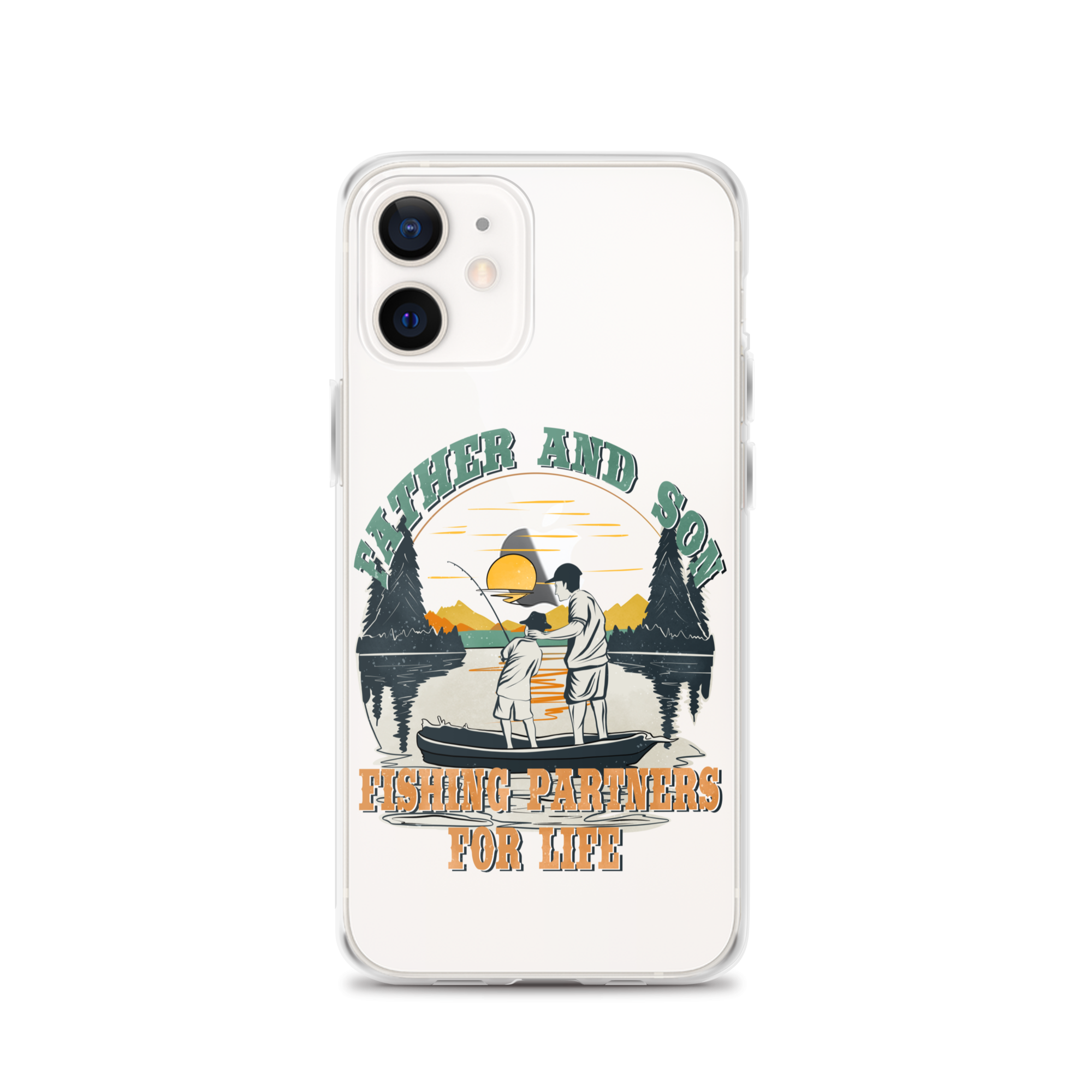 Father And Son Fishing Partners For Life Clear Case for iPhone®