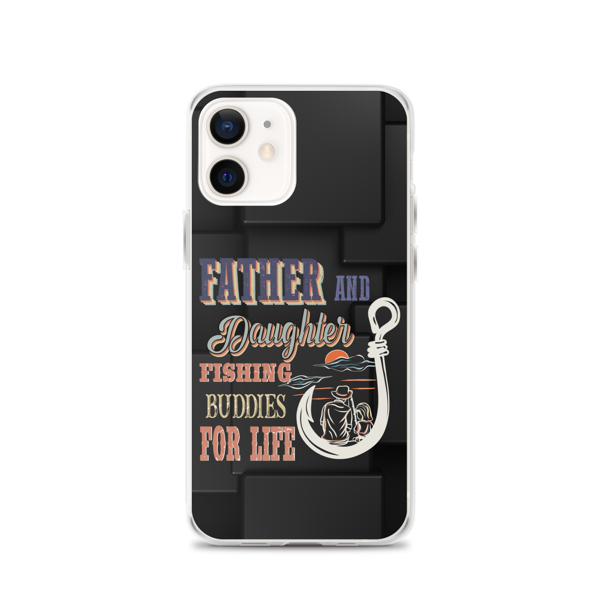 Father And Daughter Fishing Buddies For Life Clear Case for iPhone®